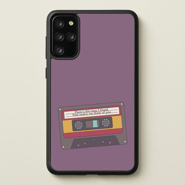 There's This Tune I Found  - Arctic Monkeys Phone Case for Galaxy S20 Plus