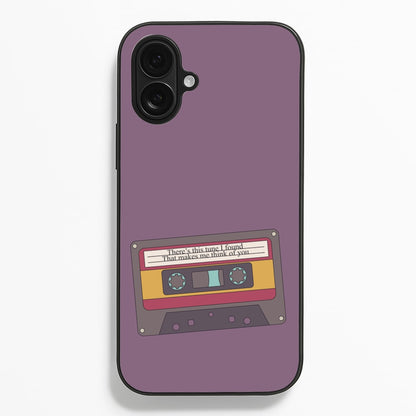 There's This Tune I Found  - Arctic Monkeys Phone Case for iPhone 16 Plus