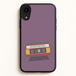 There's This Tune I Found  - Arctic Monkeys Phone Case for iPhone XR