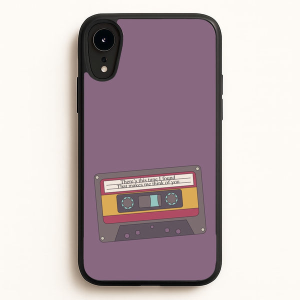 There's This Tune I Found  - Arctic Monkeys Phone Case for iPhone XR