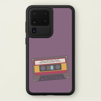 There's This Tune I Found  - Arctic Monkeys Phone Case for Galaxy S20 Ultra