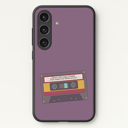 There's This Tune I Found  - Arctic Monkeys Phone Case for Galaxy S24 Plus