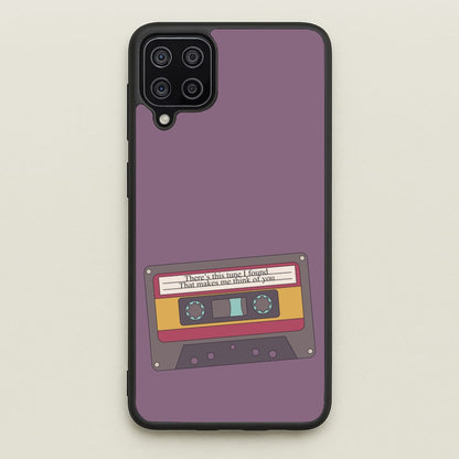 There's This Tune I Found  - Arctic Monkeys Phone Case for Galaxy A12