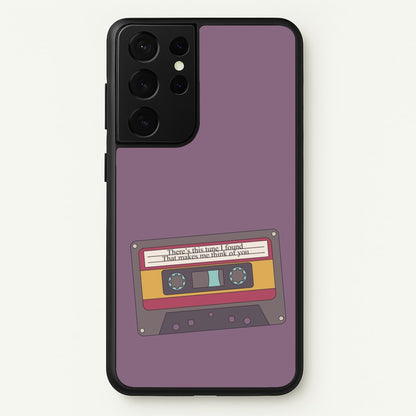 There's This Tune I Found  - Arctic Monkeys Phone Case for Galaxy S21 Ultra
