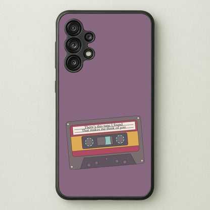There's This Tune I Found  - Arctic Monkeys Phone Case for Galaxy A13