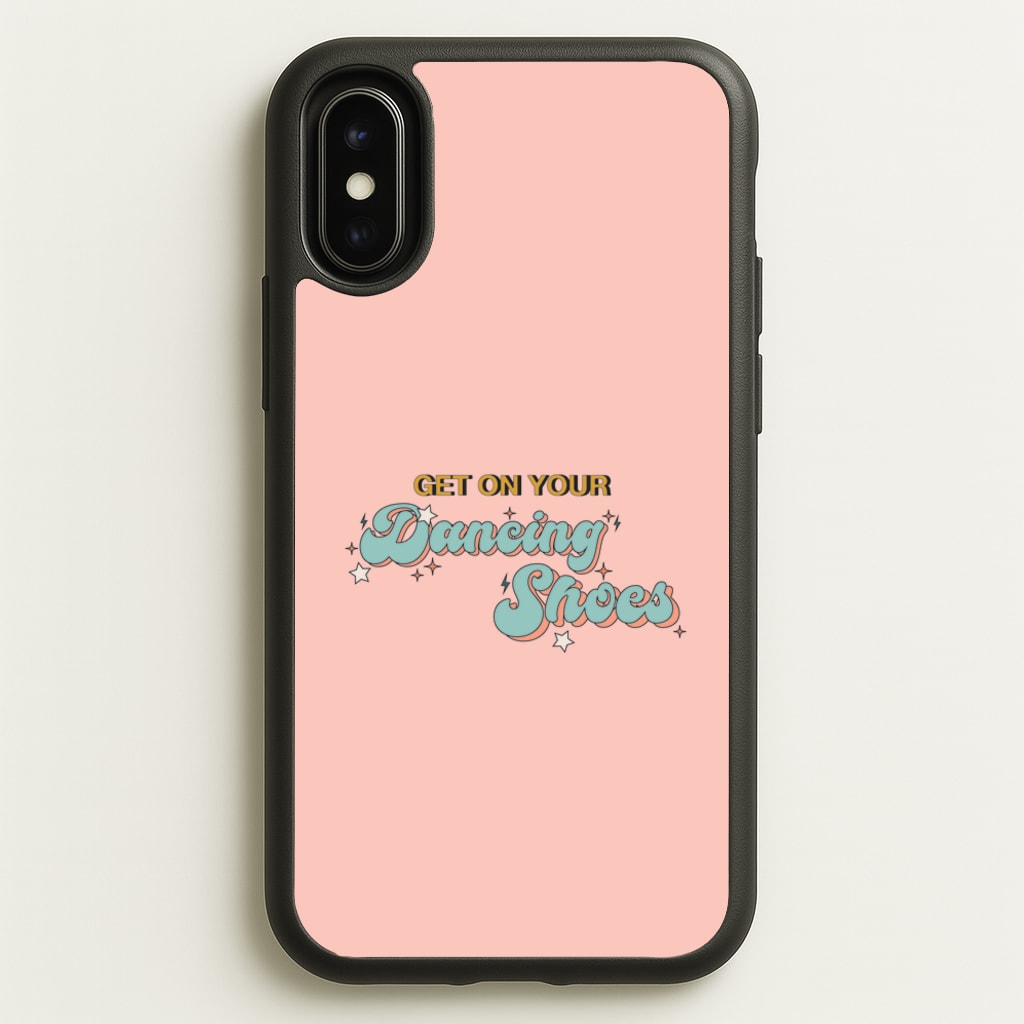 Get On Your Dancing Shoes  - Arctic Monkeys Phone Case for iPhone X / XS