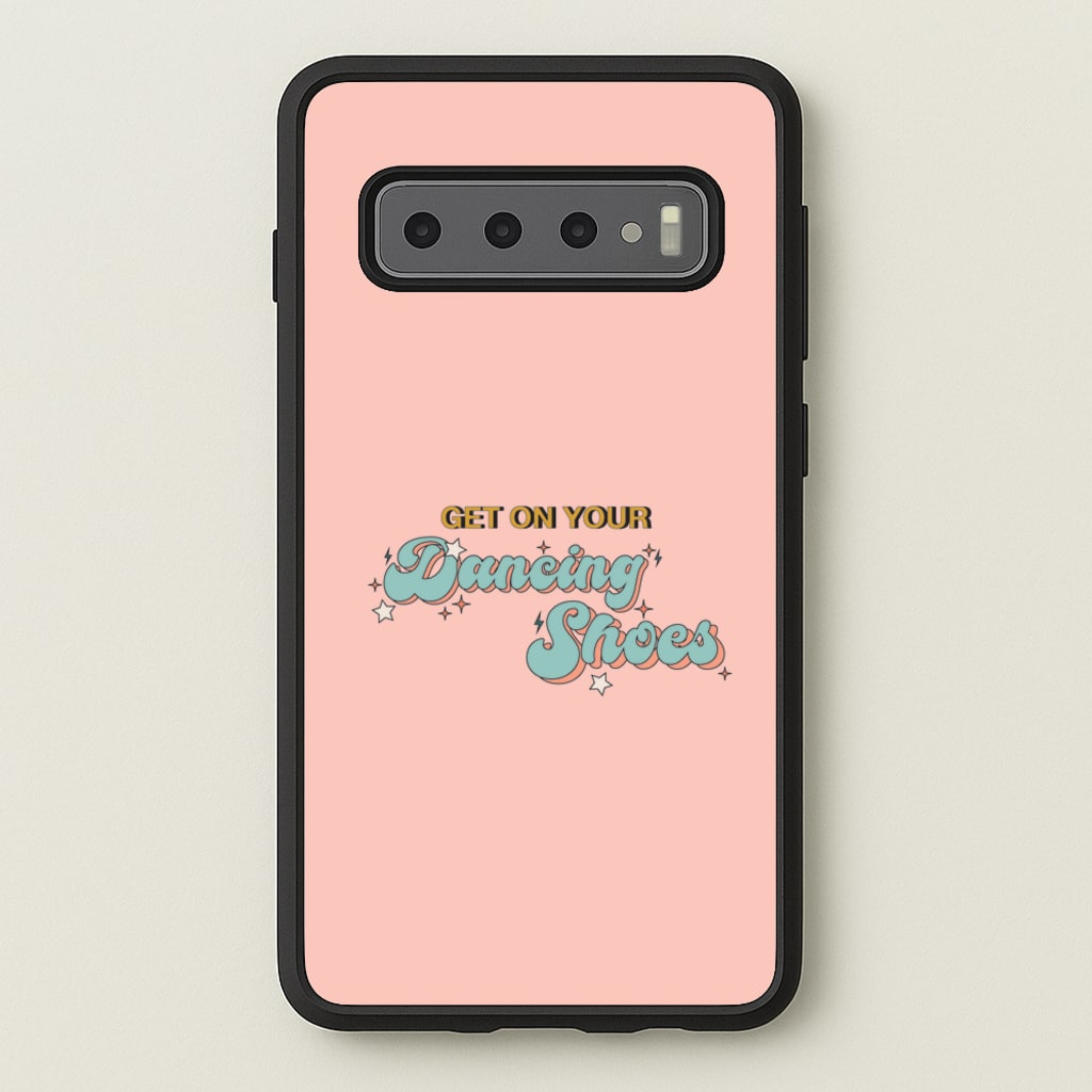 Get On Your Dancing Shoes  - Arctic Monkeys Phone Case for Galaxy S10 Plus