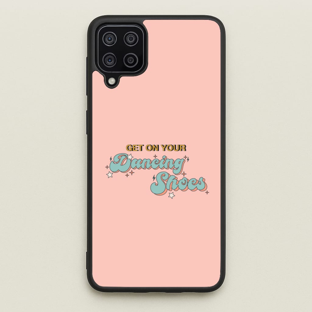 Get On Your Dancing Shoes  - Arctic Monkeys Phone Case for Galaxy A12