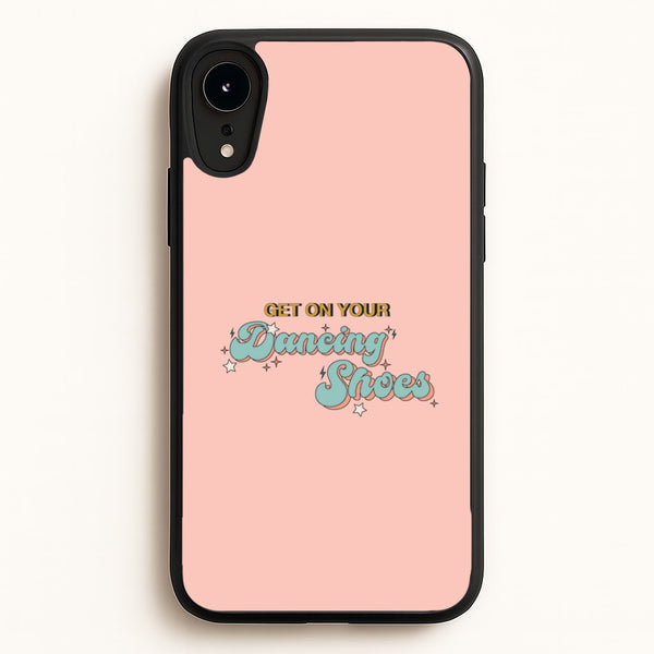 Get On Your Dancing Shoes  - Arctic Monkeys Phone Case for iPhone XR