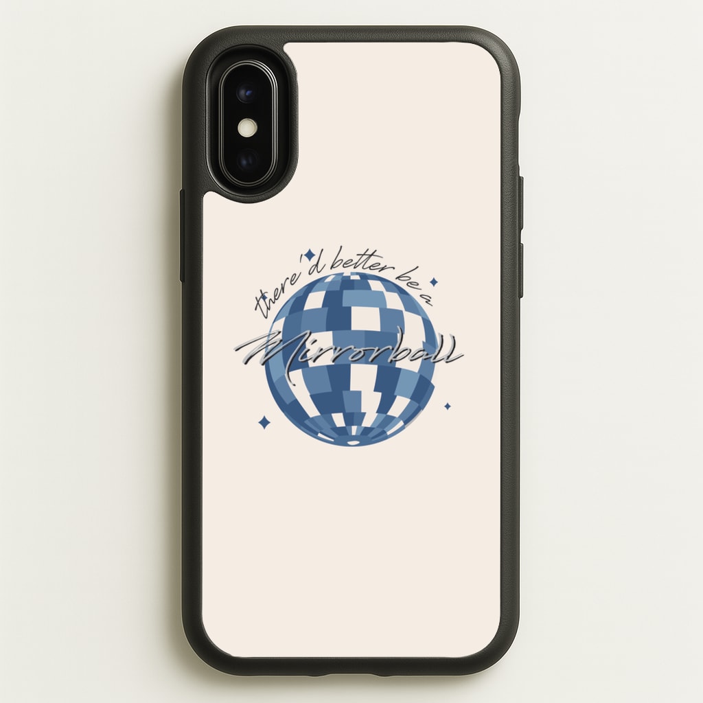 Mirrorball  - Arctic Monkeys Phone Case for iPhone X / XS
