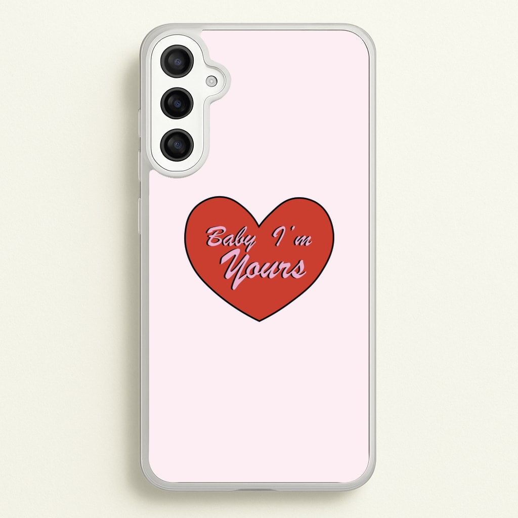 Baby I'm Yours  - Arctic Monkeys Phone Case for Galaxy A34