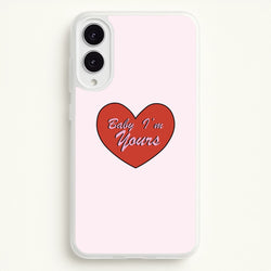 Baby I'm Yours  - Arctic Monkeys Phone Case for Galaxy S25 Edge