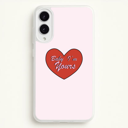 Baby I'm Yours  - Arctic Monkeys Phone Case for Galaxy S25 Edge