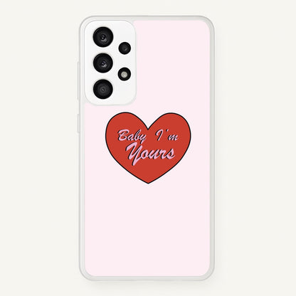 Baby I'm Yours  - Arctic Monkeys Phone Case for Galaxy A33