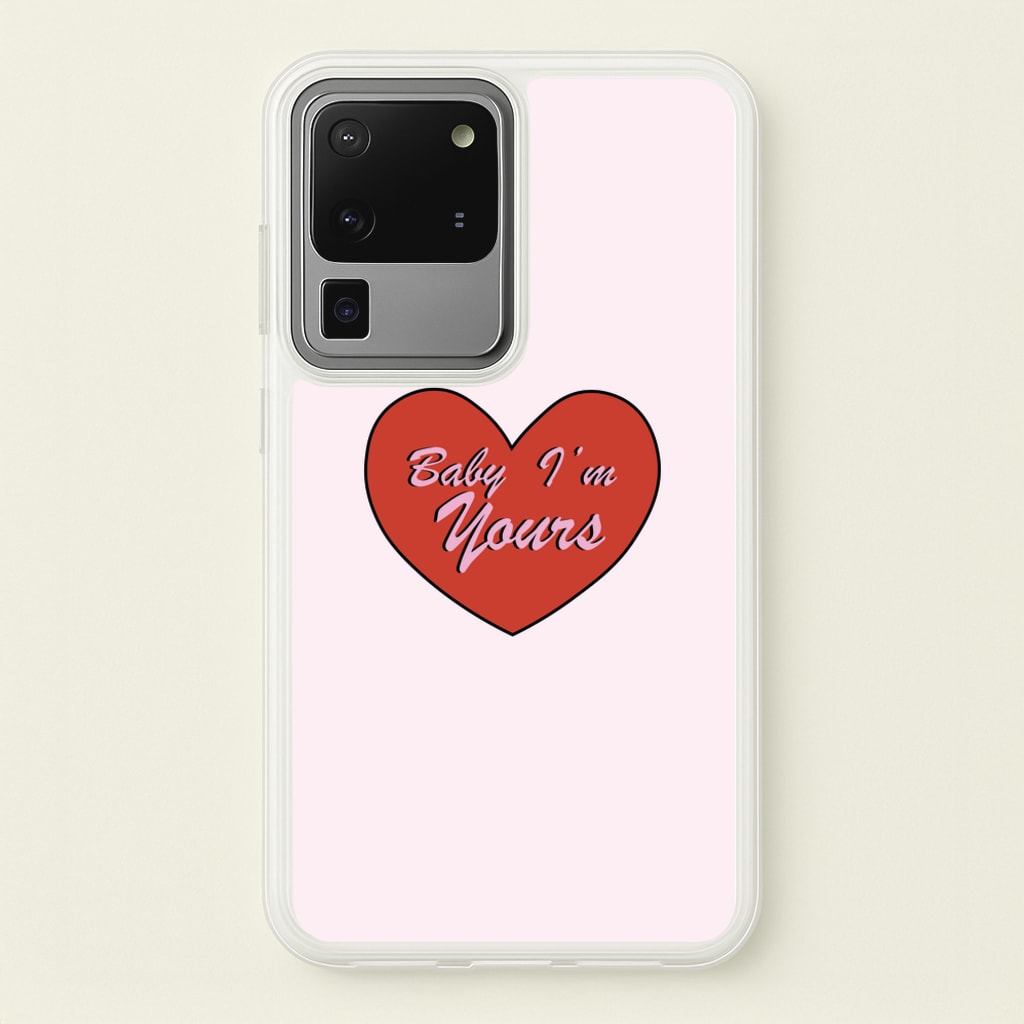 Baby I'm Yours  - Arctic Monkeys Phone Case for Galaxy S20 Ultra