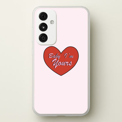 Baby I'm Yours  - Arctic Monkeys Phone Case for Galaxy A35