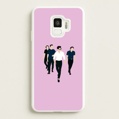 Walking  - Arctic Monkeys Phone Case for Galaxy S9