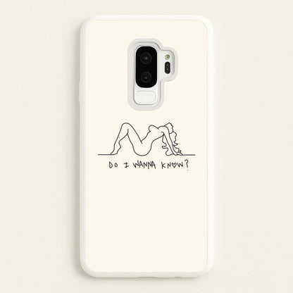 Do I Wanna Know? - Arctic Monkeys  - Arctic Monkeys Phone Case for Galaxy S9 Plus