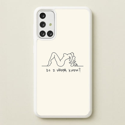 Do I Wanna Know? - Arctic Monkeys  - Arctic Monkeys Phone Case for Galaxy A71