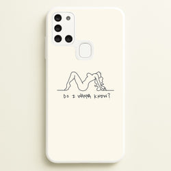 Do I Wanna Know? - Arctic Monkeys  - Arctic Monkeys Phone Case for Galaxy A21s