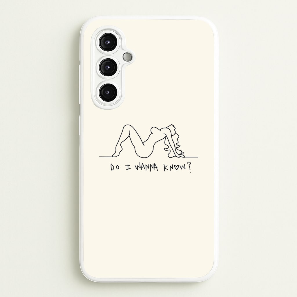 Do I Wanna Know? - Arctic Monkeys  - Arctic Monkeys Phone Case for Galaxy A14