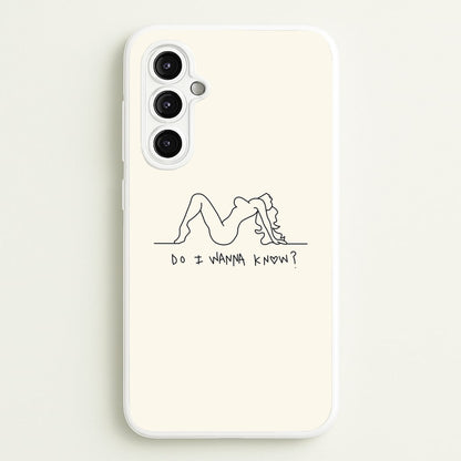 Do I Wanna Know? - Arctic Monkeys  - Arctic Monkeys Phone Case for Galaxy A14