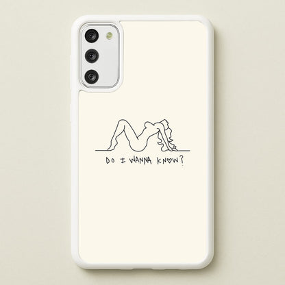 Do I Wanna Know? - Arctic Monkeys  - Arctic Monkeys Phone Case for Galaxy S20FE