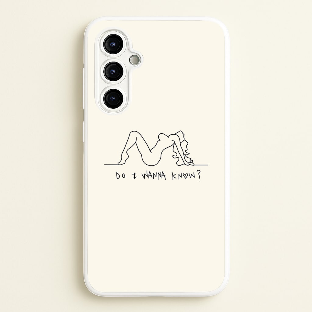 Do I Wanna Know? - Arctic Monkeys  - Arctic Monkeys Phone Case for Galaxy A54