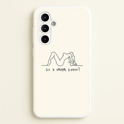 Do I Wanna Know? - Arctic Monkeys  - Arctic Monkeys Phone Case for Galaxy A54
