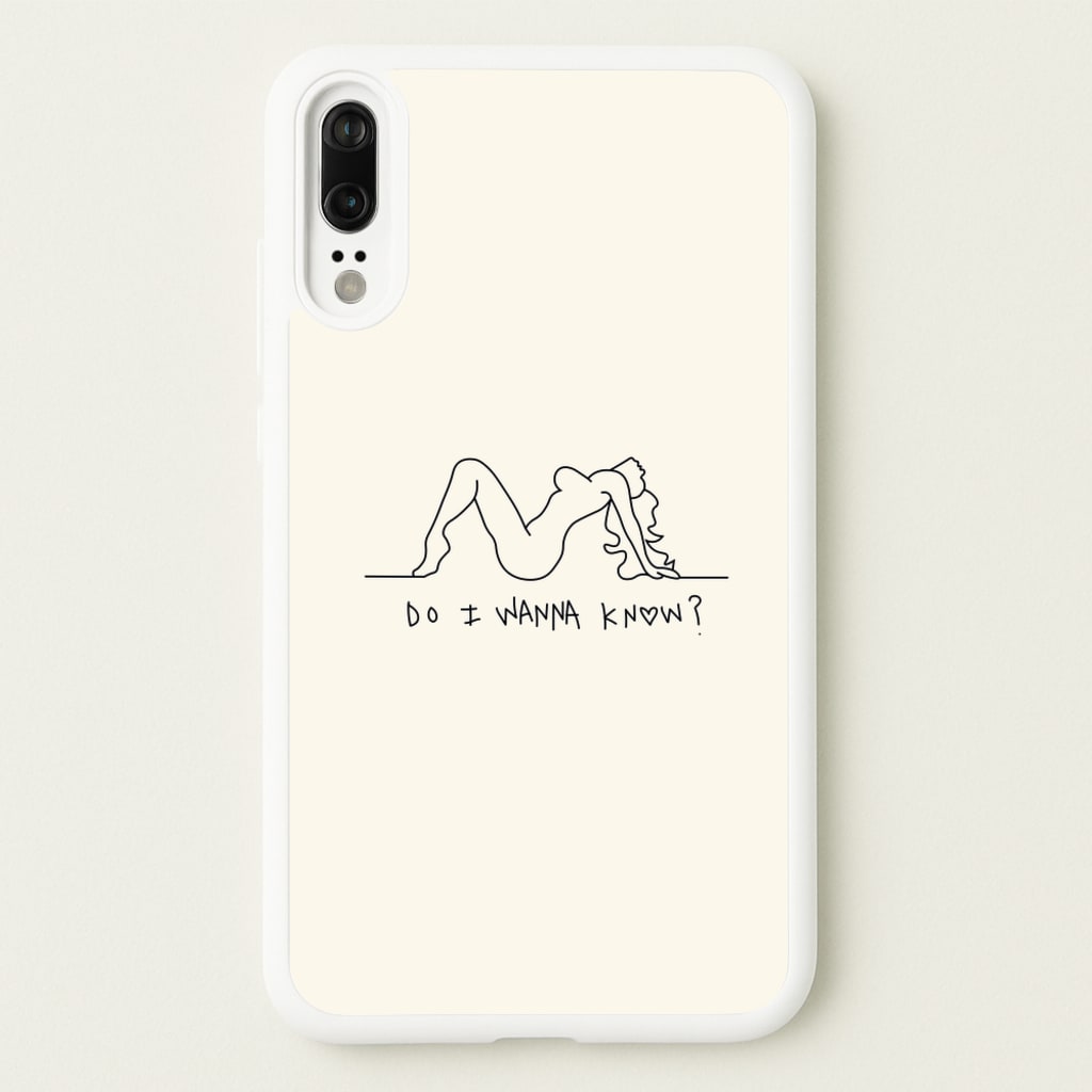 Do I Wanna Know? - Arctic Monkeys  - Arctic Monkeys Phone Case for Huawei P20