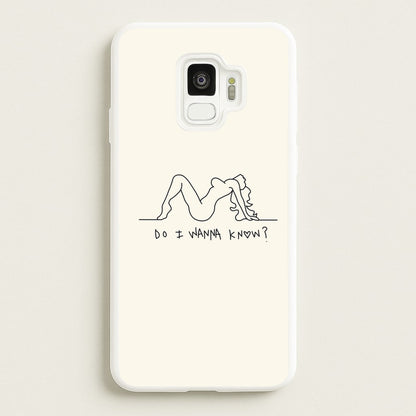 Do I Wanna Know? - Arctic Monkeys  - Arctic Monkeys Phone Case for Galaxy S9