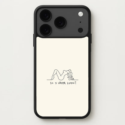 Do I Wanna Know? - Arctic Monkeys Phone Case for iPhone 17 Pro Max
