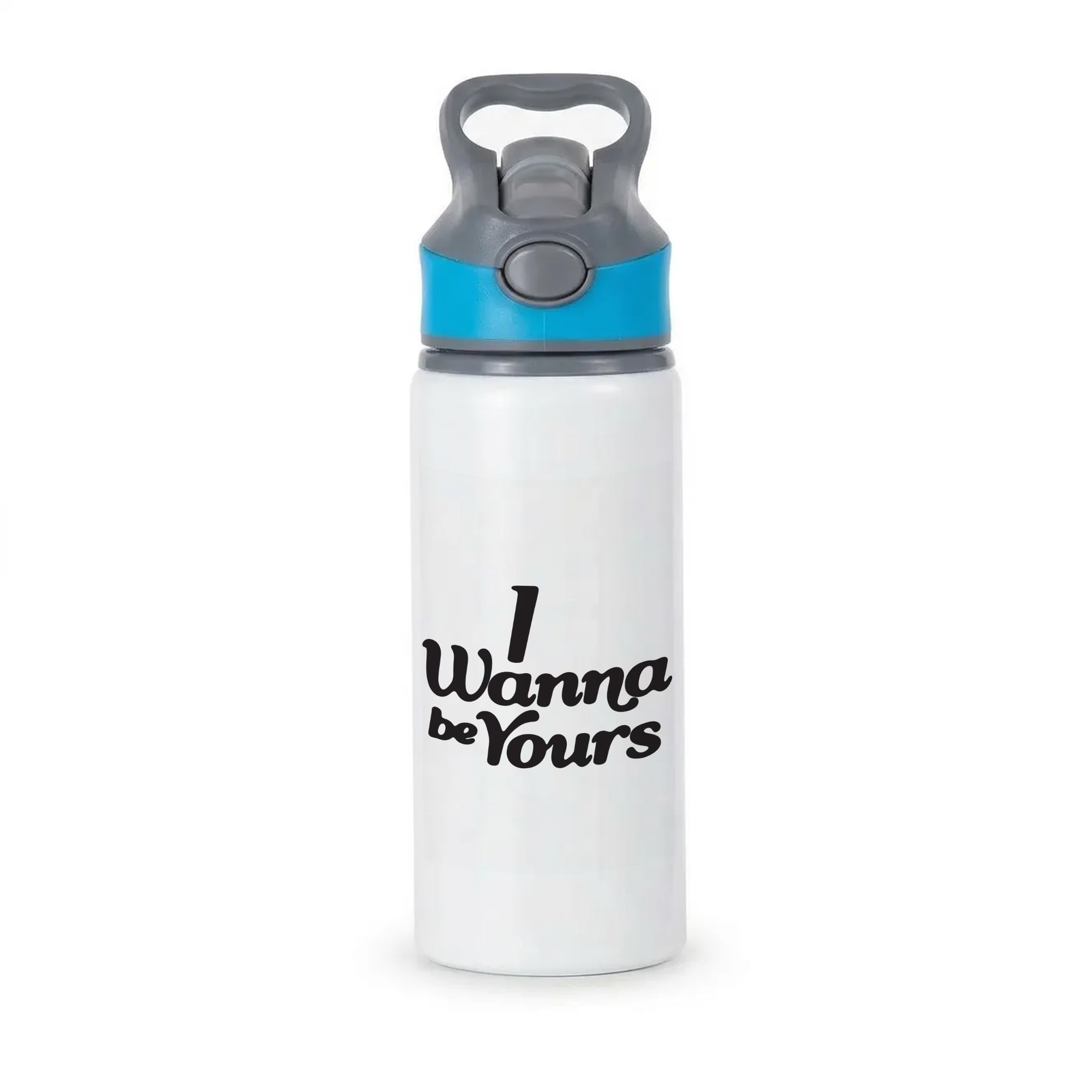 I Wanna Be Yours Active Water Bottle - Blue