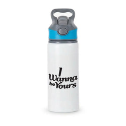 I Wanna Be Yours Active Water Bottle - Blue