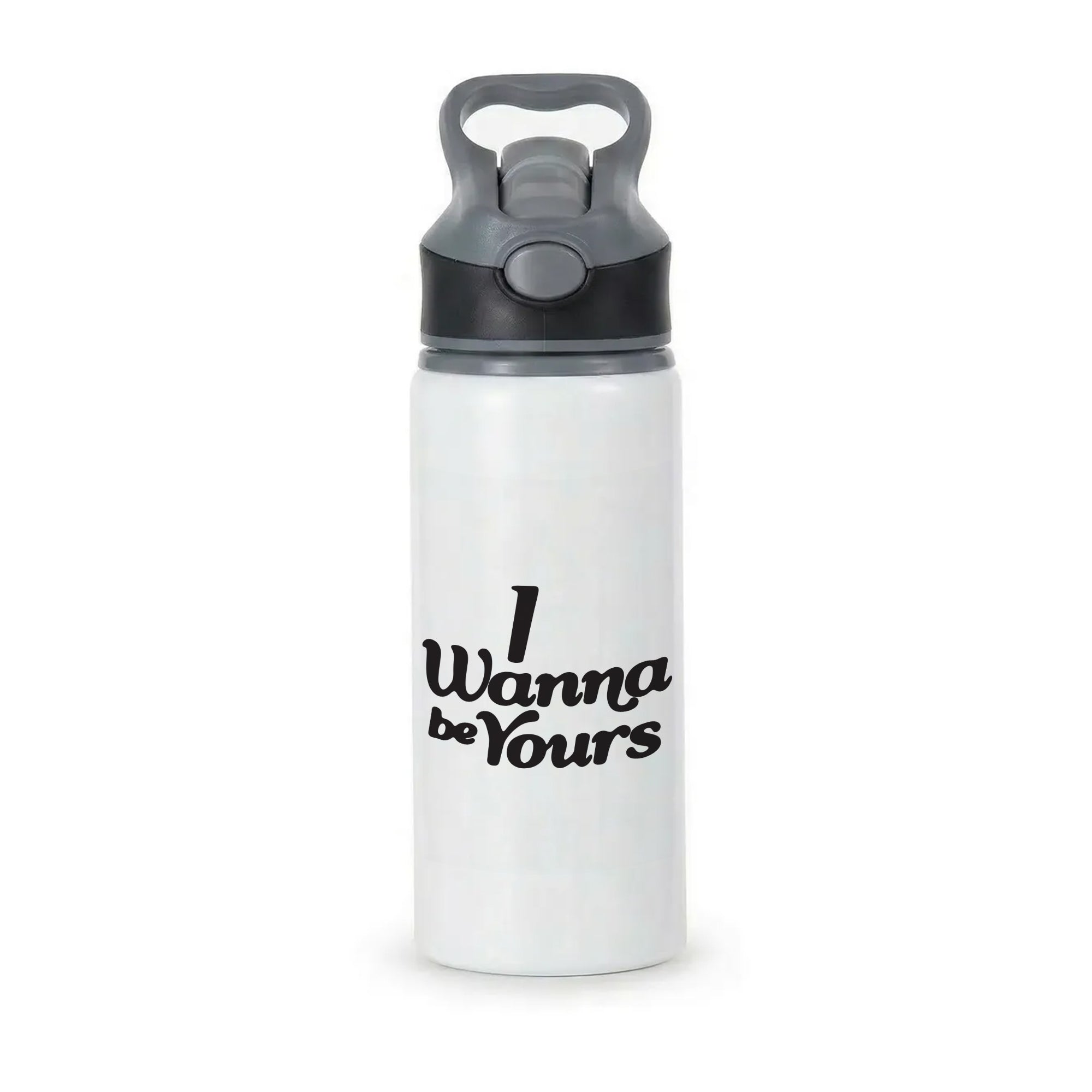 I Wanna Be Yours Active Water Bottle - Black