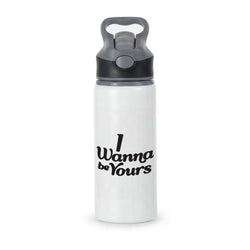 I Wanna Be Yours Active Water Bottle - Black