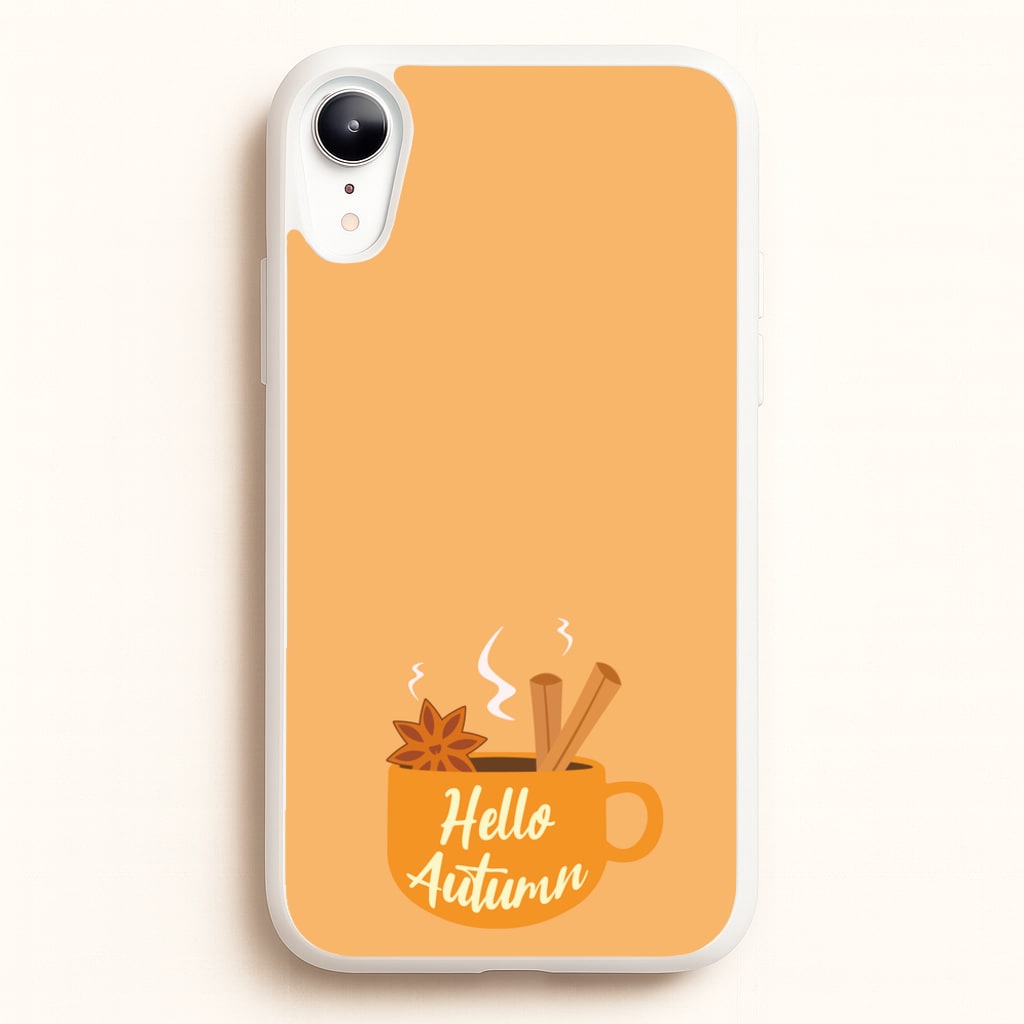 Hello Autumn  - Autumn Phone Case for iPhone XR