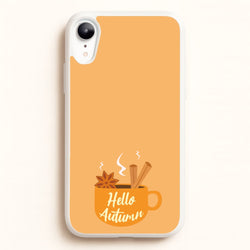 Hello Autumn  - Autumn Phone Case for iPhone XR