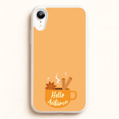 Hello Autumn  - Autumn Phone Case for iPhone XR