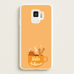 Hello Autumn  - Autumn Phone Case for Galaxy S9