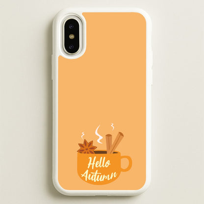 Hello Autumn  - Autumn Phone Case for iPhone X / XS
