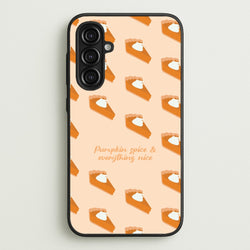 Pumpkin Spice And Everything Nice - Autumn  - Autumn Phone Case for Galaxy A16