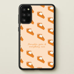 Pumpkin Spice And Everything Nice - Autumn  - Autumn Phone Case for Galaxy S20 Plus