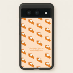 Pumpkin Spice And Everything Nice - Autumn  - Autumn Phone Case for Google Pixel 8a