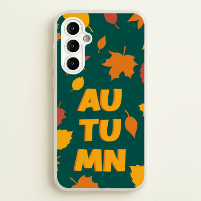 Leaves - Autumn  - Autumn Phone Case for Galaxy A54