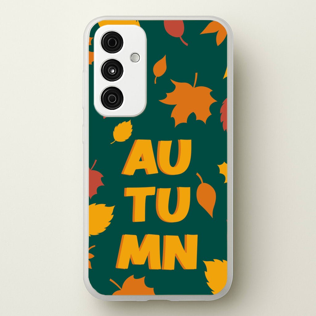 Leaves - Autumn  - Autumn Phone Case for Galaxy A55