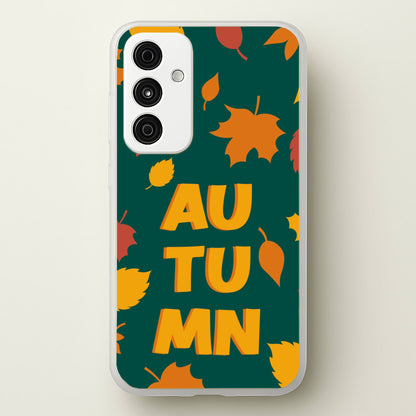 Leaves - Autumn  - Autumn Phone Case for Galaxy A55