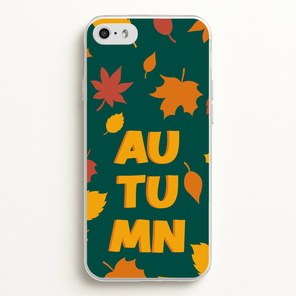 Leaves - Autumn  - Autumn Phone Case for iPhone 5 / 5s / SE 2016