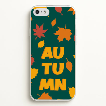 Leaves - Autumn  - Autumn Phone Case for iPhone 5 / 5s / SE 2016
