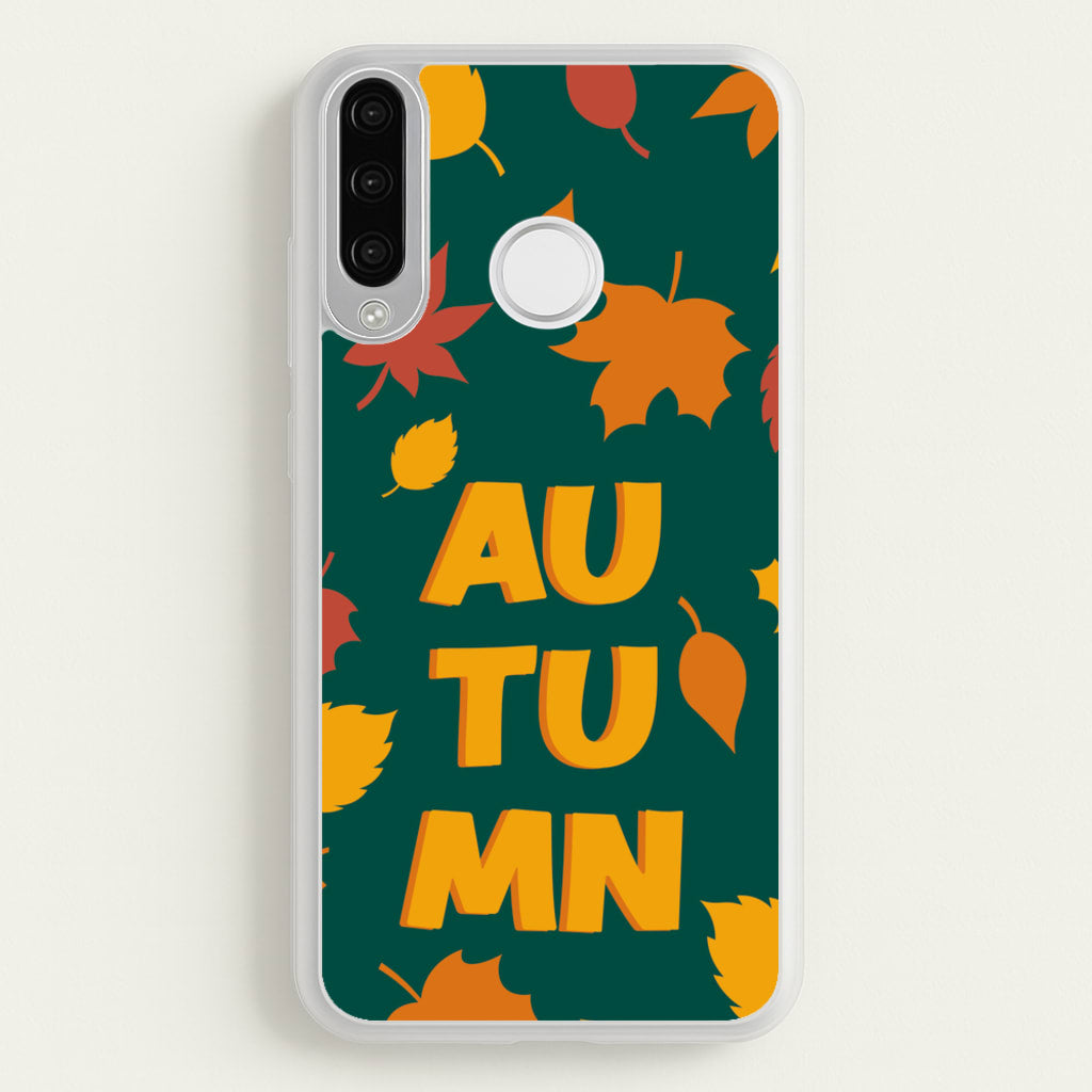 Leaves - Autumn  - Autumn Phone Case for Huawei P30 Lite